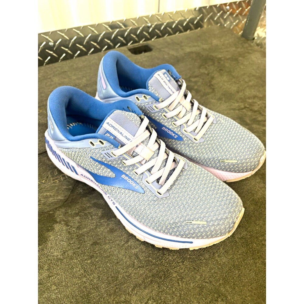 Brooks Adrenaline GTS 22 Women’s Running Shoes Blue No insole ! Sz 9.5
